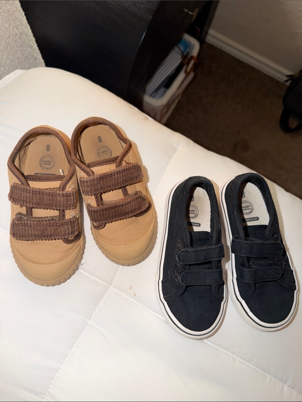 Wonder Nation Toddler Boys Shoes Size 8 Bundle – 2 Pairs